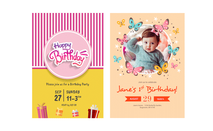 Invites for a Perfect Birthday Bash – Let the Fun Begin.